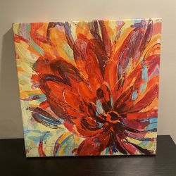 Flower Canvas Painting 