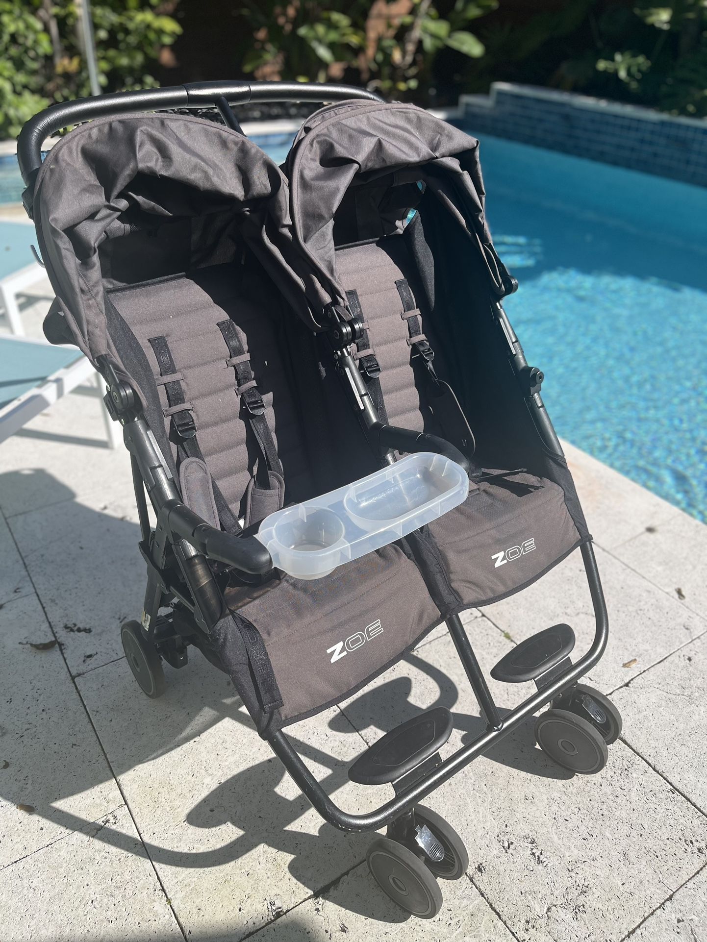 Zoe Baby Double Umbrella Stroller