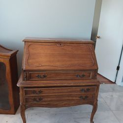 Secretary Desk  Vintage  Light 