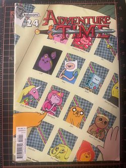 Adventure Time #24A KaBoom! 2014 Mike Holmes cover- bagged and boarded