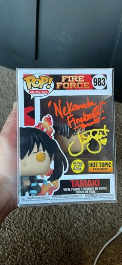 Fire Force Tamaki Signed Funko