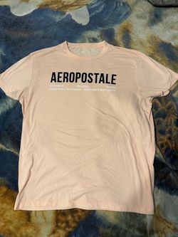 Mens Aeropostale Graphic T-Shirt Pink