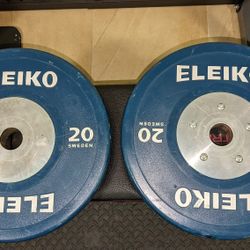Eleiko 20 kg Weight
Plate(Pair)