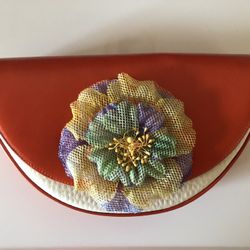 Varon Handbags Vintage Multi Colored Leather Made In NYC