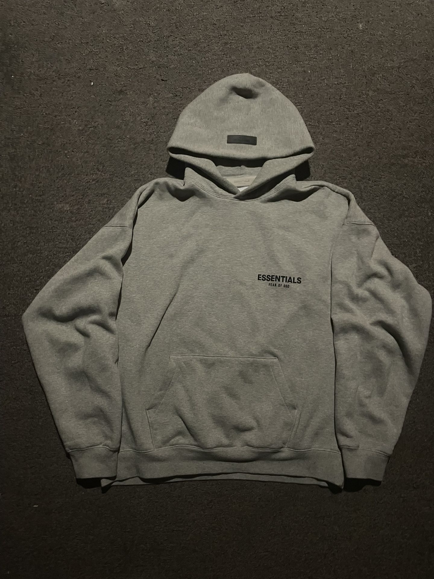 Dark Oatmeal Essentials Fear of God hoodie