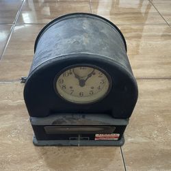 Antique Punch Clock