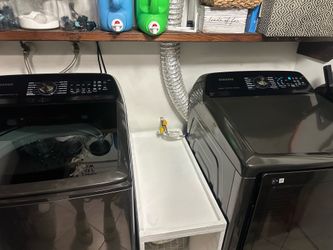 Washer and dryer