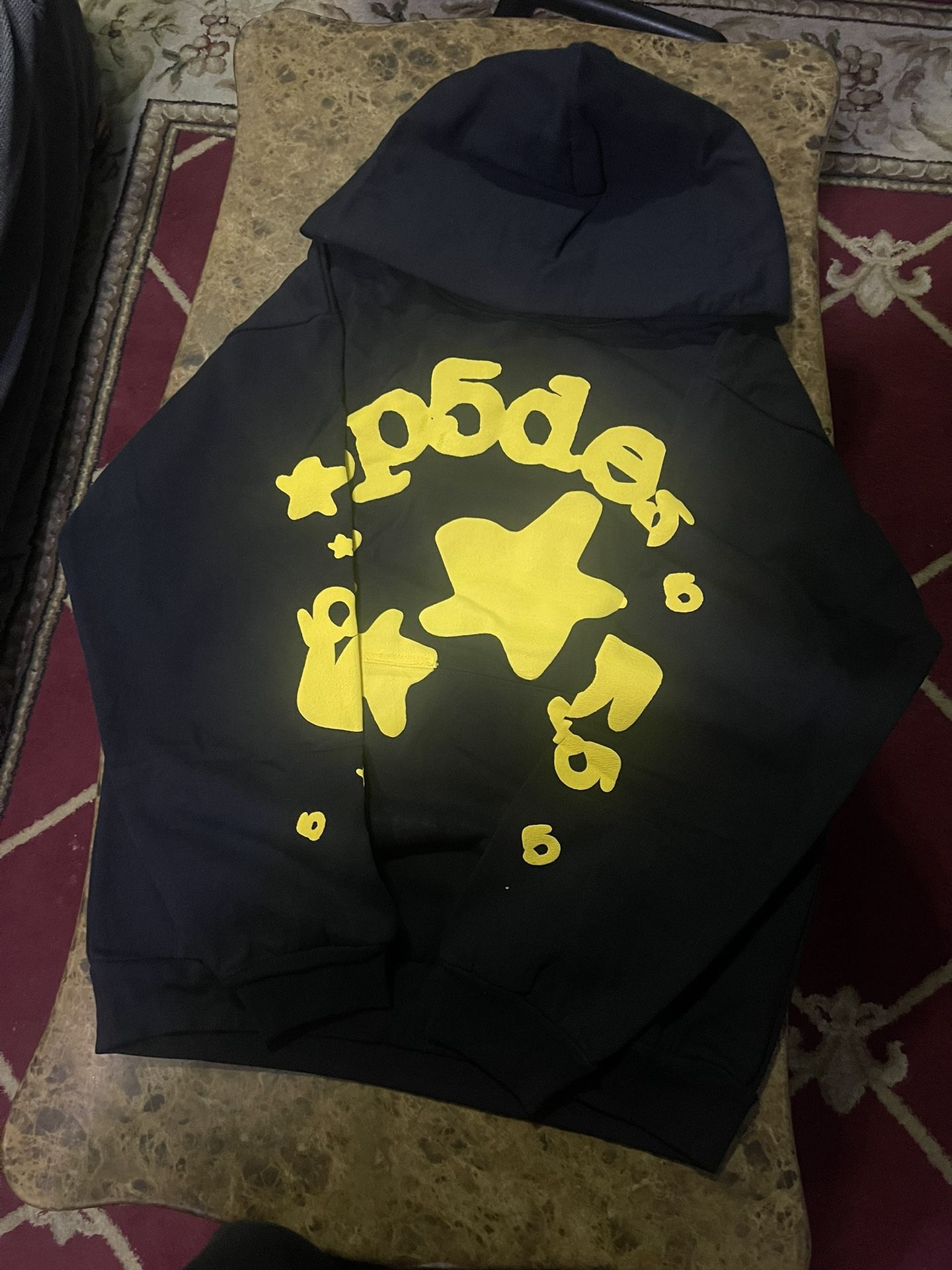 SP5DER “YELLOW BELUGA” HOODIE
