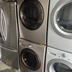 Stackable Set Gas Dryer And Washer Kenmore 