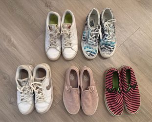 Women’s shoes - 8 1/2 & 9 - Nike, Vans - 30$ for all