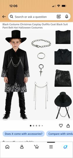 **NEW**Halloween, Demon Hunter, Costume
