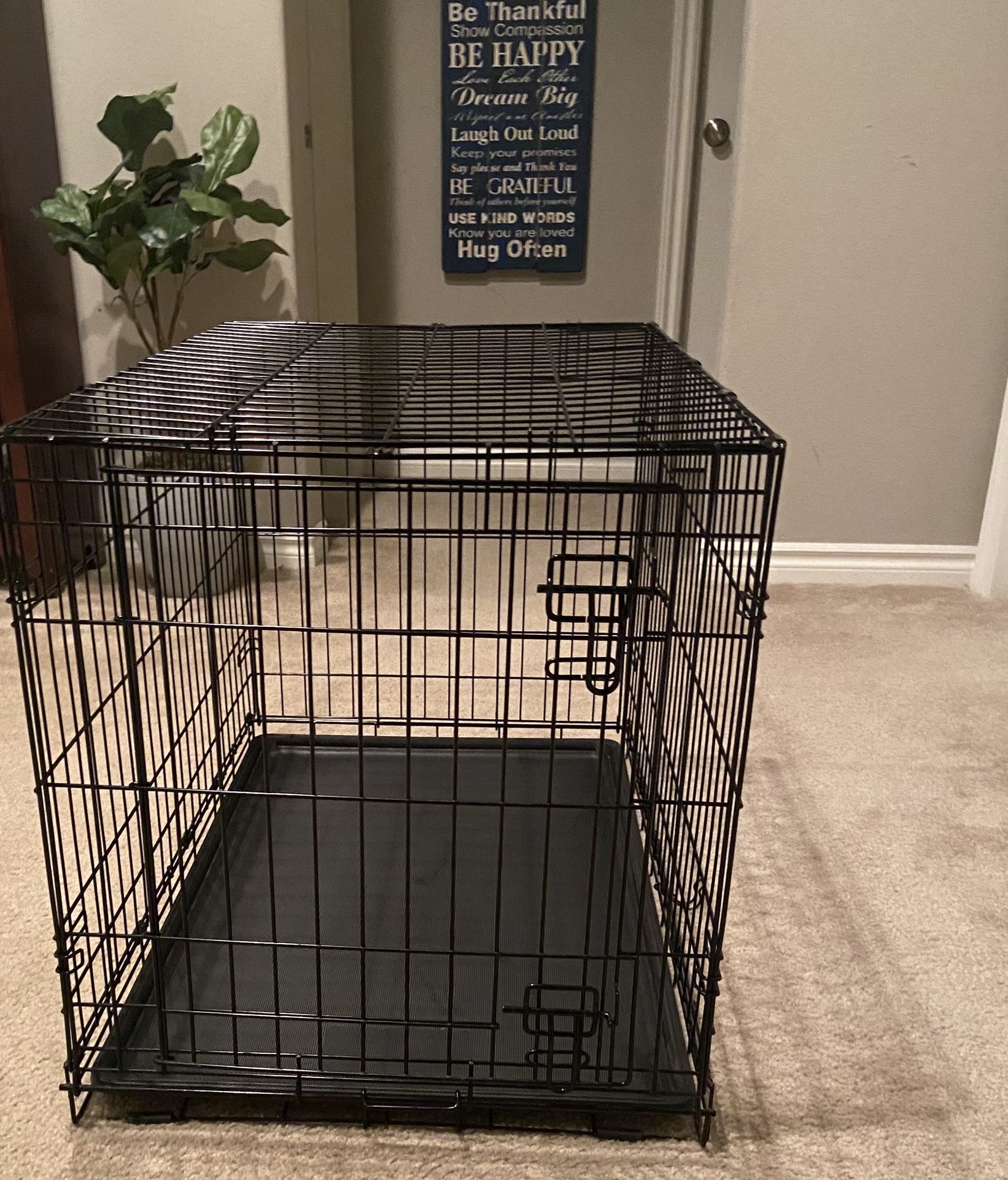 Large Dog Crate 36”L x 23” W x 25”H