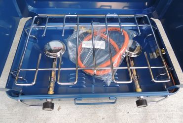 Greatland Outdoor Twin Burner Propane Camp Stove for Sale in