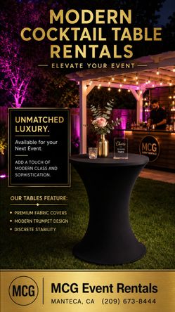 Cocktail tables
