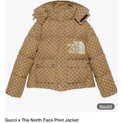 Gucci X North Face Print Jacket 