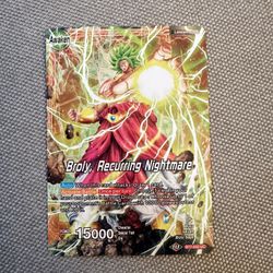 Broly // Broly, Recurring Nightmare - Assault of the Saiyans Pre-Release Cards (DBS-B07PRE)