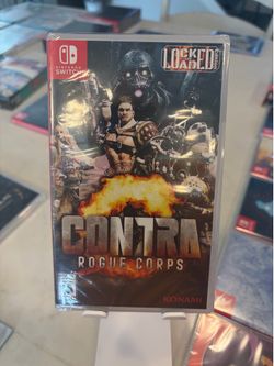 CONTRA Rogue Corps - Nintendo Switch NEW Sealed