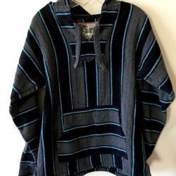 Hooded Baja pullover
