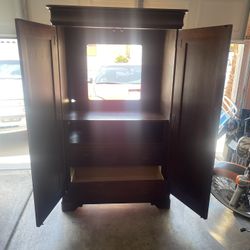 100% Wood Armoire 