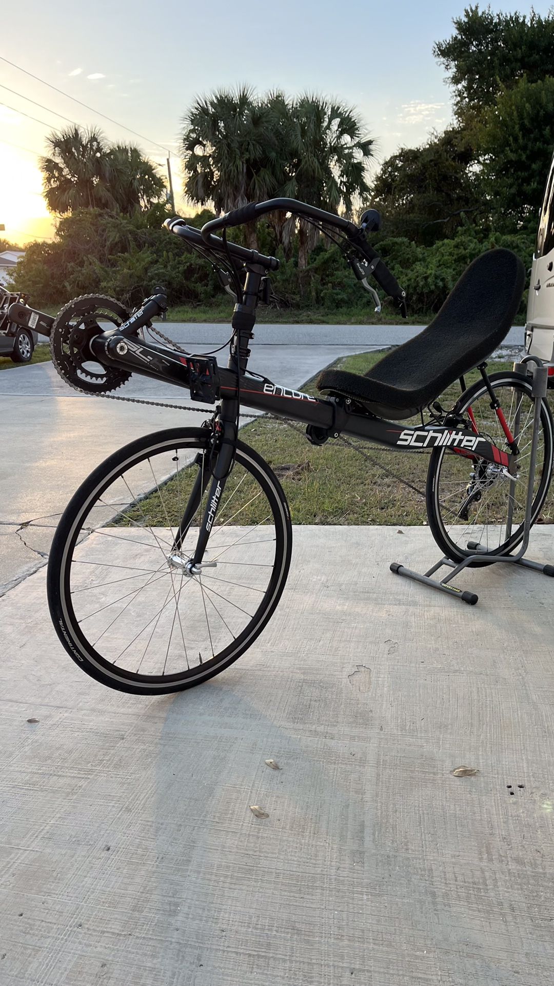 Recumbent Bicycle - Schlitter Encore, Carbon Fiber