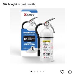 Kidde Fire Extinguisher for Boats, Single-Use 2A10BC