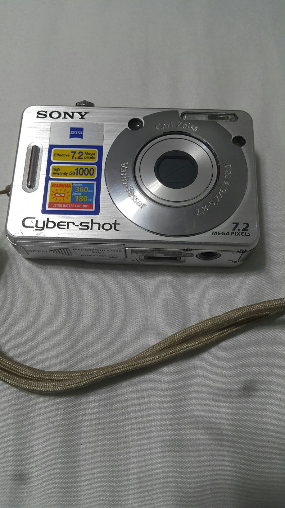 SONY CYBERSHOT DSC-M70 DIGITAL CAMERA