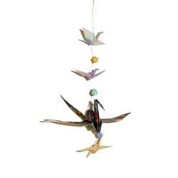 Harmonious Origami Cranes With Wishing Stars