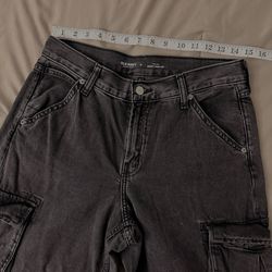 Old Navy Mid-Rise Baggy Wide Leg (Size 4)