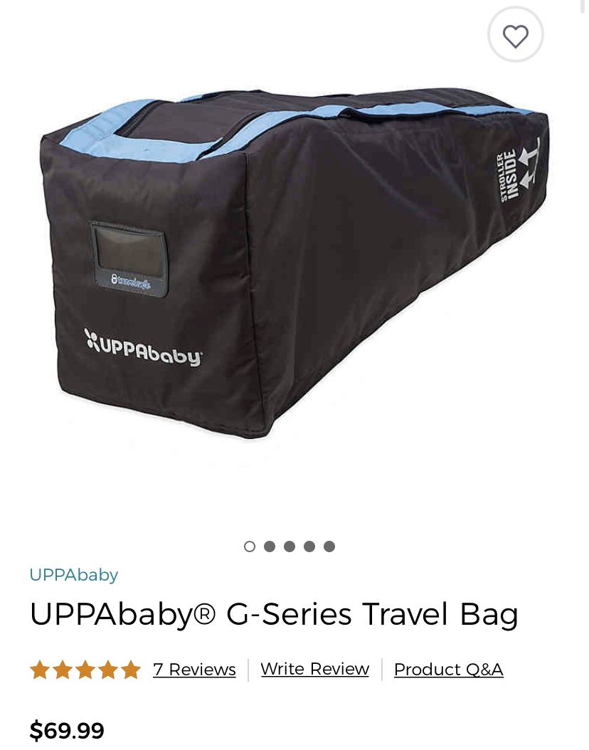 UPPbaby G-Series Travel Bag
