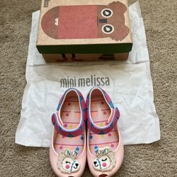 Brand New Mini Melissa Shoes Kids Size 8