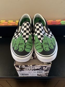 Vans slip on “Hulk” size 8.5M