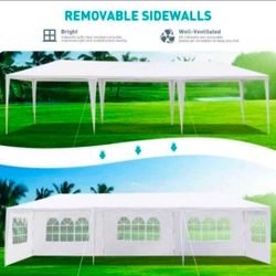 10x30 Event Canopy Tent Removable Sidewalls, Weddings, Graduations, Partie