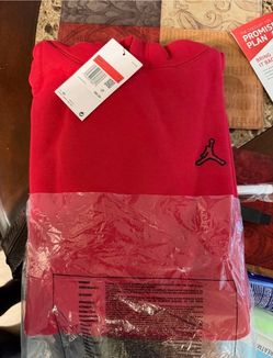 SZ LARGE JORDAN HOODY NEW $35