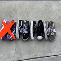 Adidas, Vans, Converse