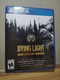 PS4 DYING LIGHT ANNIVERSARY