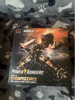 Power Rangers Megazord  Black Ver. Model Kit Flame Toys