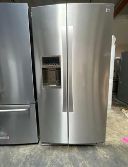 Stainless Steel Side by Side Refrigerator