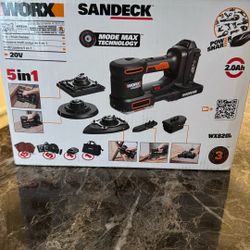 Worx Sandeck 5 In 1