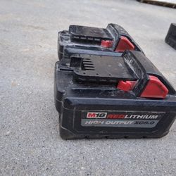 Milwaukee M18  Lithium-ION  High Output  Battery  Xc8.0 