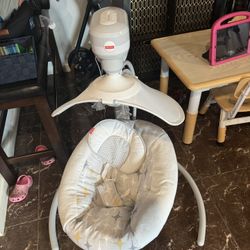 Fisher Price Swing With Starlight 