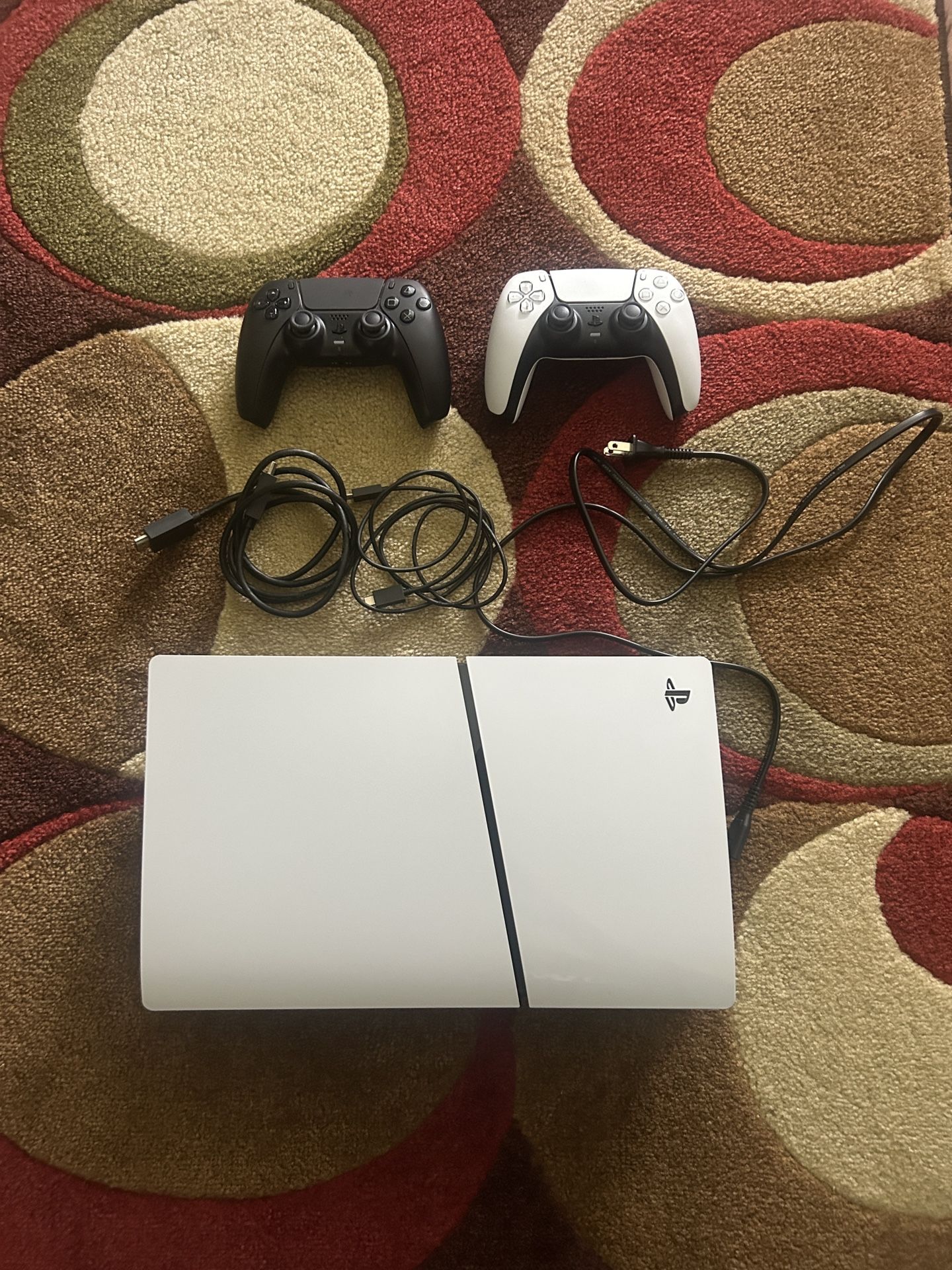 Ps5 Slim Bundle (Ps5 + 2 Controllers + $120 Installed Games)