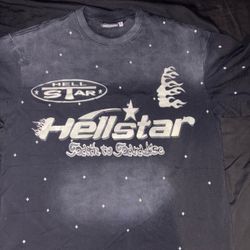 Black hellstar tee