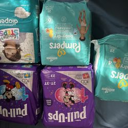 Pampers And Wipes 