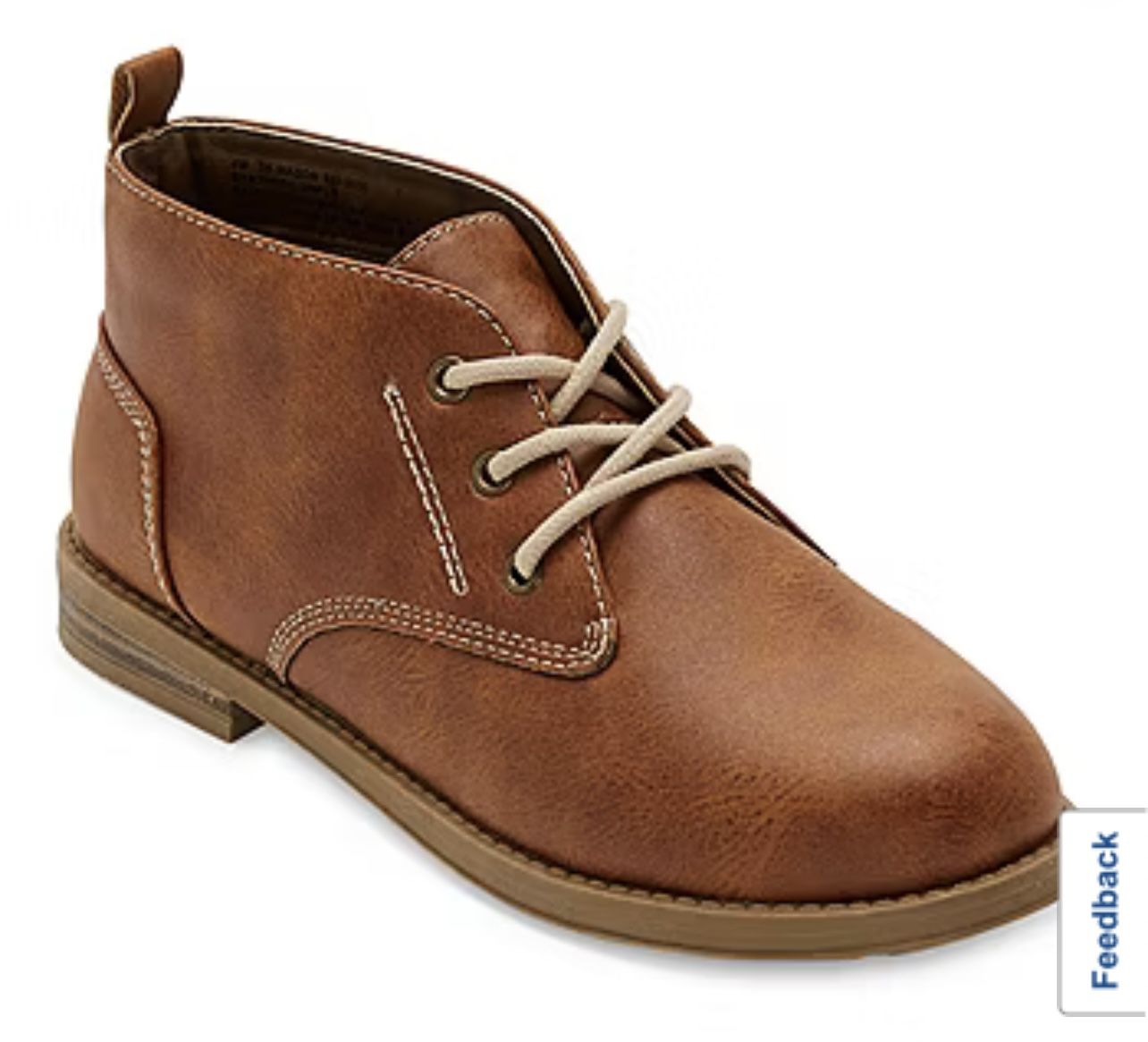 Big Kid Boys Mason Flat Heel Chukka Boots