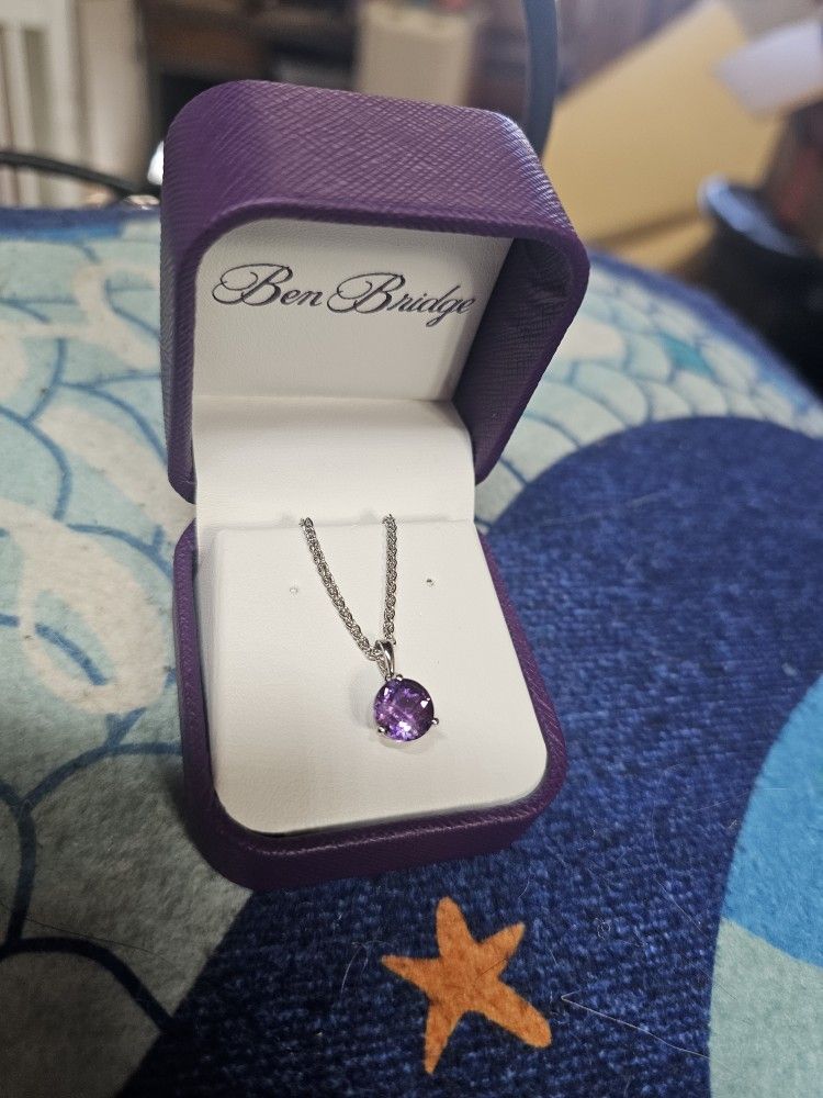 Amethyst Ben Bridge Necklace