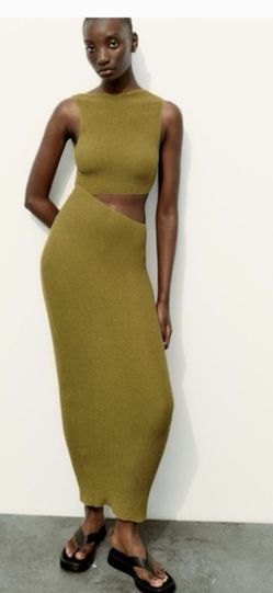 Zara Cutout Dress Size L
