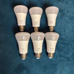 Philips Hue White Ambiance Smart Bulbs A19 Set of 6