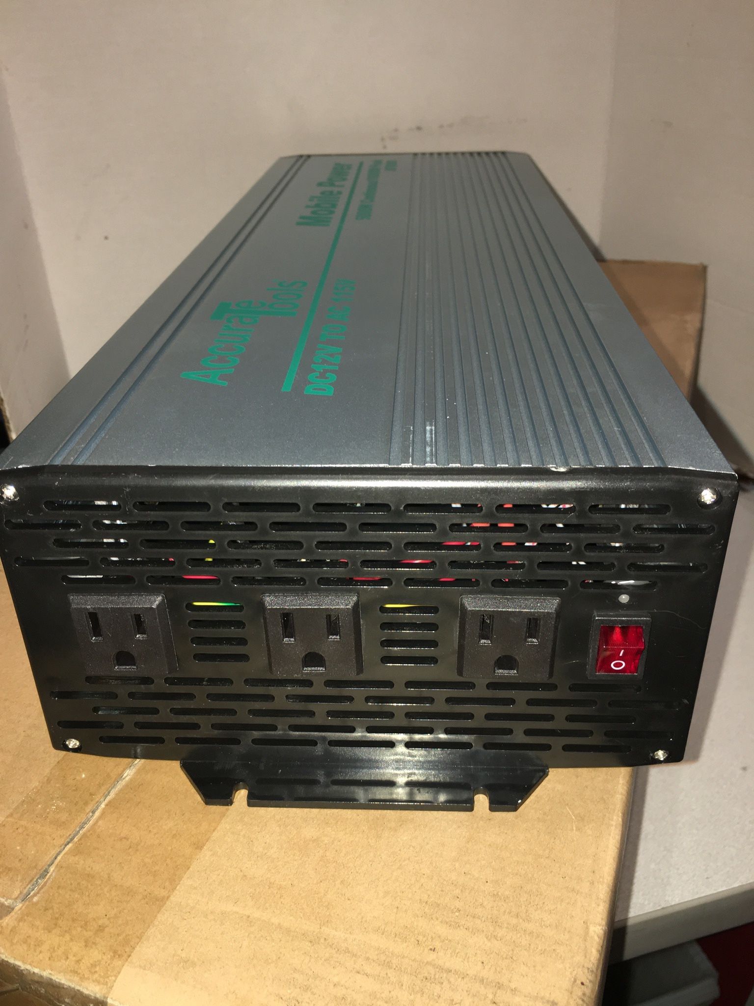 5000 Watt Power Inverter 10,000 W Peak Power works with 12V battery-new 