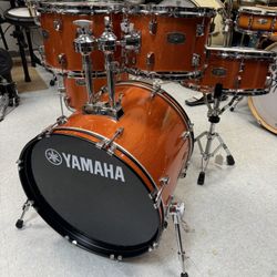 Yamaha Rydeen Orange Glitter 5pc Drum Set