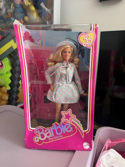 Barbie The Movie Margot Robbie Blue Plaid Collector Doll – New in Box – $55 OBO